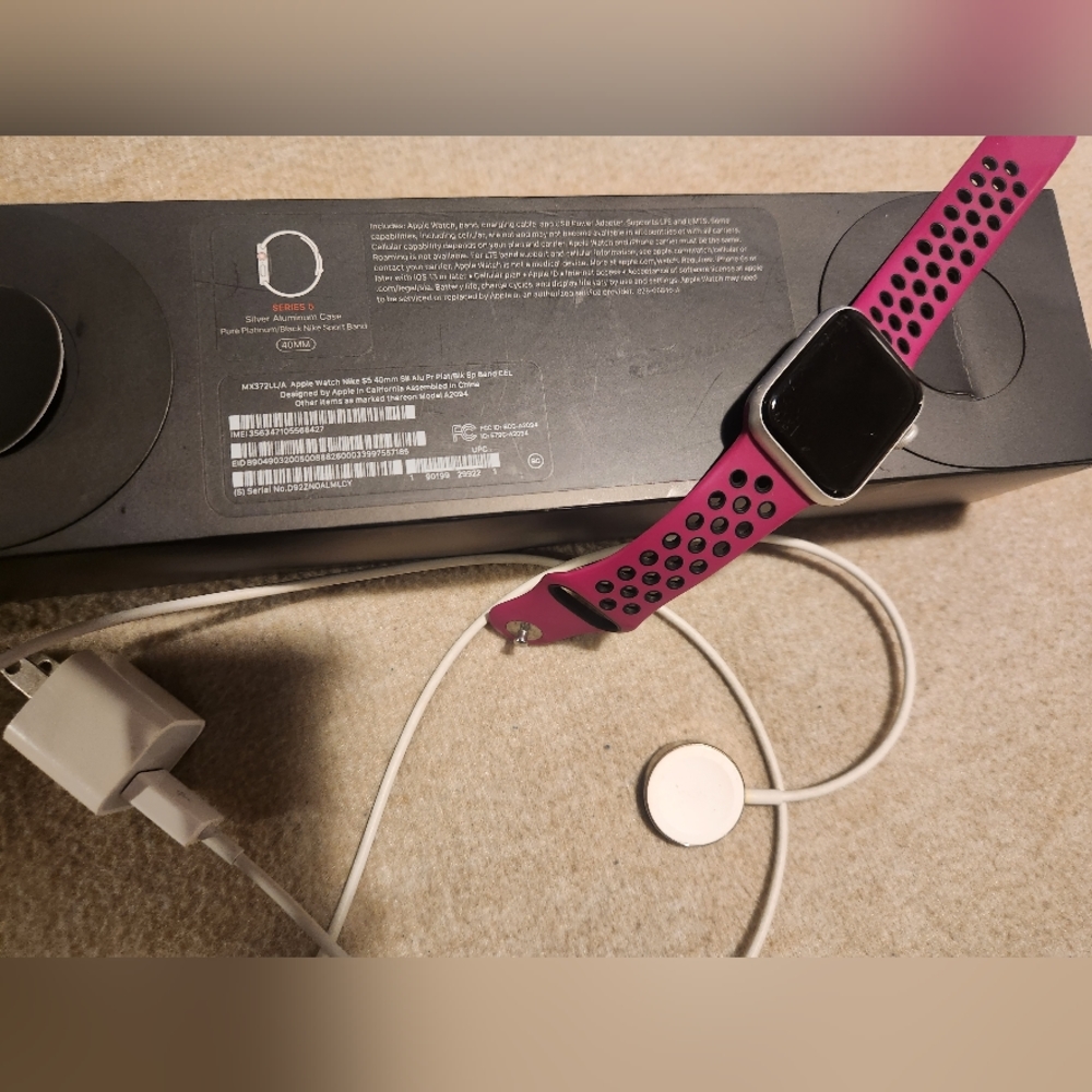 Apple Nike series 5 watch with gps